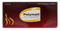 Polymalt Tablets 100MG 20'S (1 Strip = 10 Tablets)