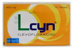 Lcyn Tablets 500MG 10'S (1 Box = 1 Strip)(1 Strip = 10 Tablets)