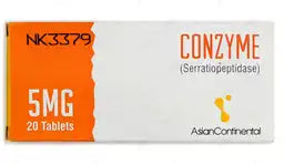 Conzyme Tablets 5MG 20'S (1 Strip = 10 Tablets)