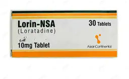 Lorin-Nsa Tablets 10MG 30'S (1 Strip = 10 Tablets)