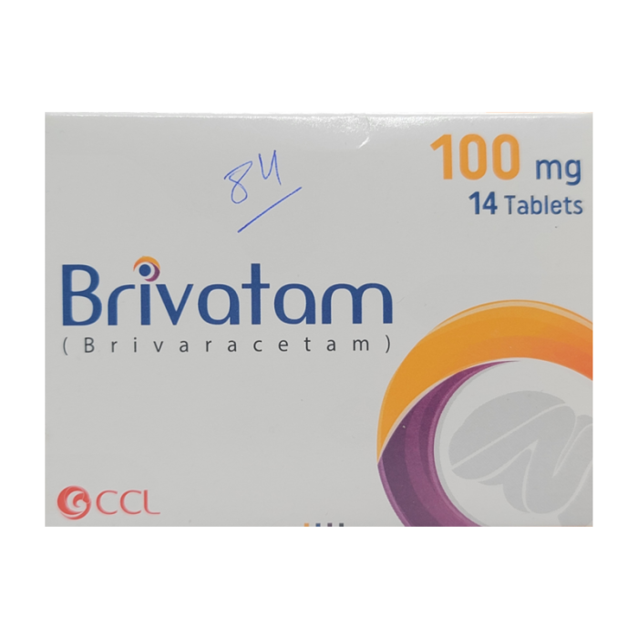 Brivatam 100MG Tablet 14 ‘S (1 Box = 2 Strip)(1 Strip = 14 Tablets)