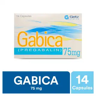 Gabica Cap 75Mg 14S