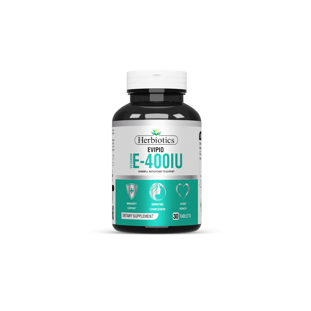 Herbiotics Evipio (Vitamin E 400 IU) (1 Bottle = 30 Tablets)