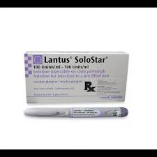 Lantus Solostar Injection 3Ml Prefilled Pen 100Units/Ml (1 Box = 5 Prefilled Pen)