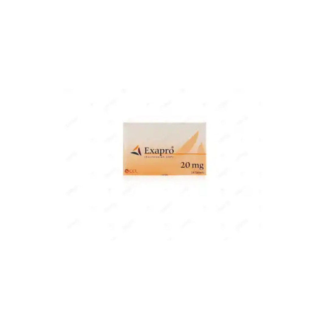 Exapro Tablets 20Mg 14,s (1 Strip = 14 Tablets)