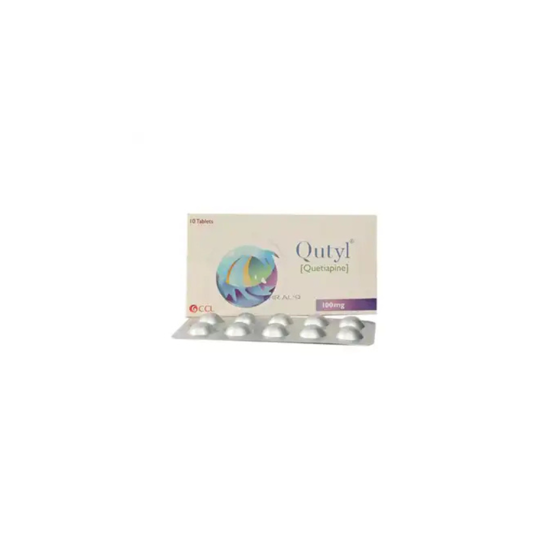 Qutyl Tablets 100Mg 10,s (1 Strip = 10 Tablets)