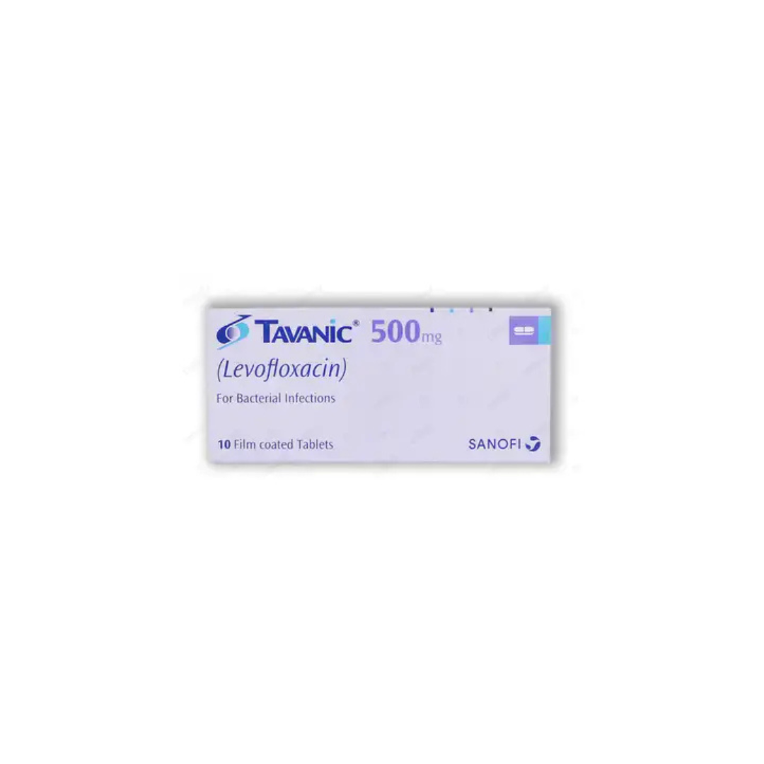 Tavanic Tablets 500Mg 10's (1 Box = 1 Strip)