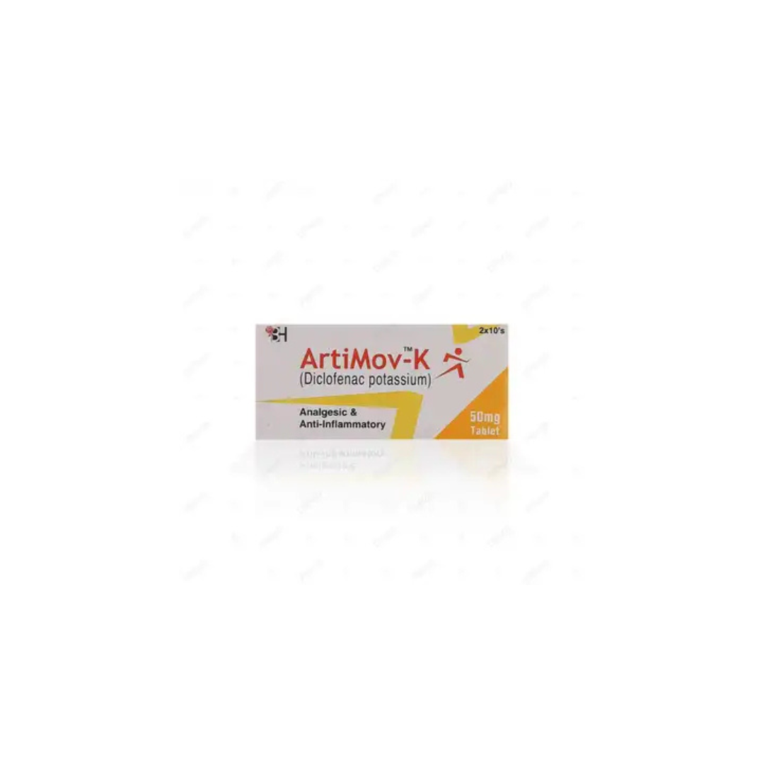 Artimov-K Tablets 50Mg 20's (1 Strip = 10 Tablets)