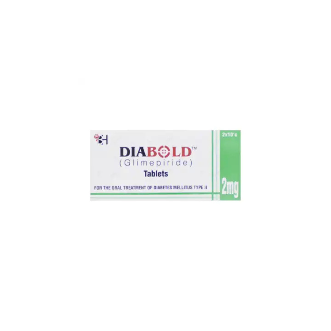 Diabold Tablets 2Mg 20's (1 Strip = 10 Tablets)