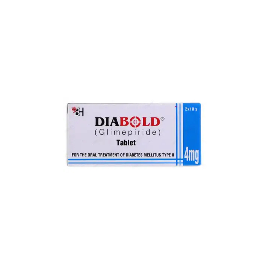 Diabold Tablets 4Mg 20's(1 Strip = 10 Tablets)