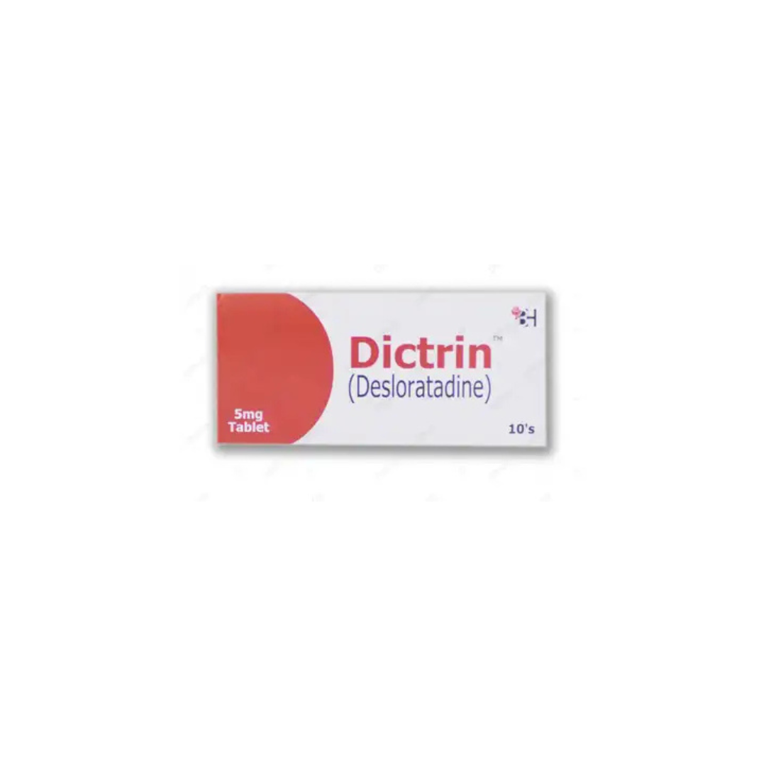 Dictrin گولیاں 5Mg 10's (1 پٹی = 10 گولیاں)