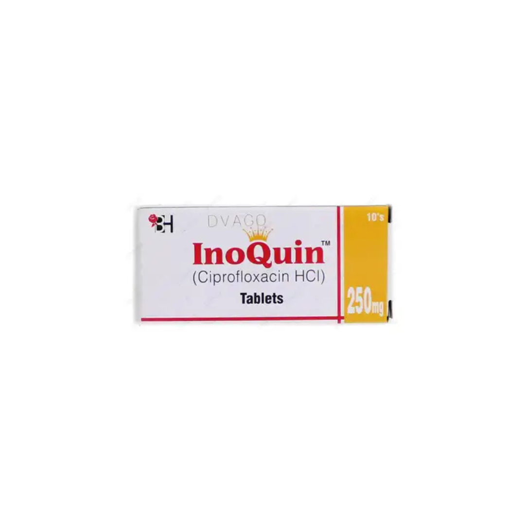 Inoquin Tablets 250Mg 10's (1 Strip = 10 Tablets)
