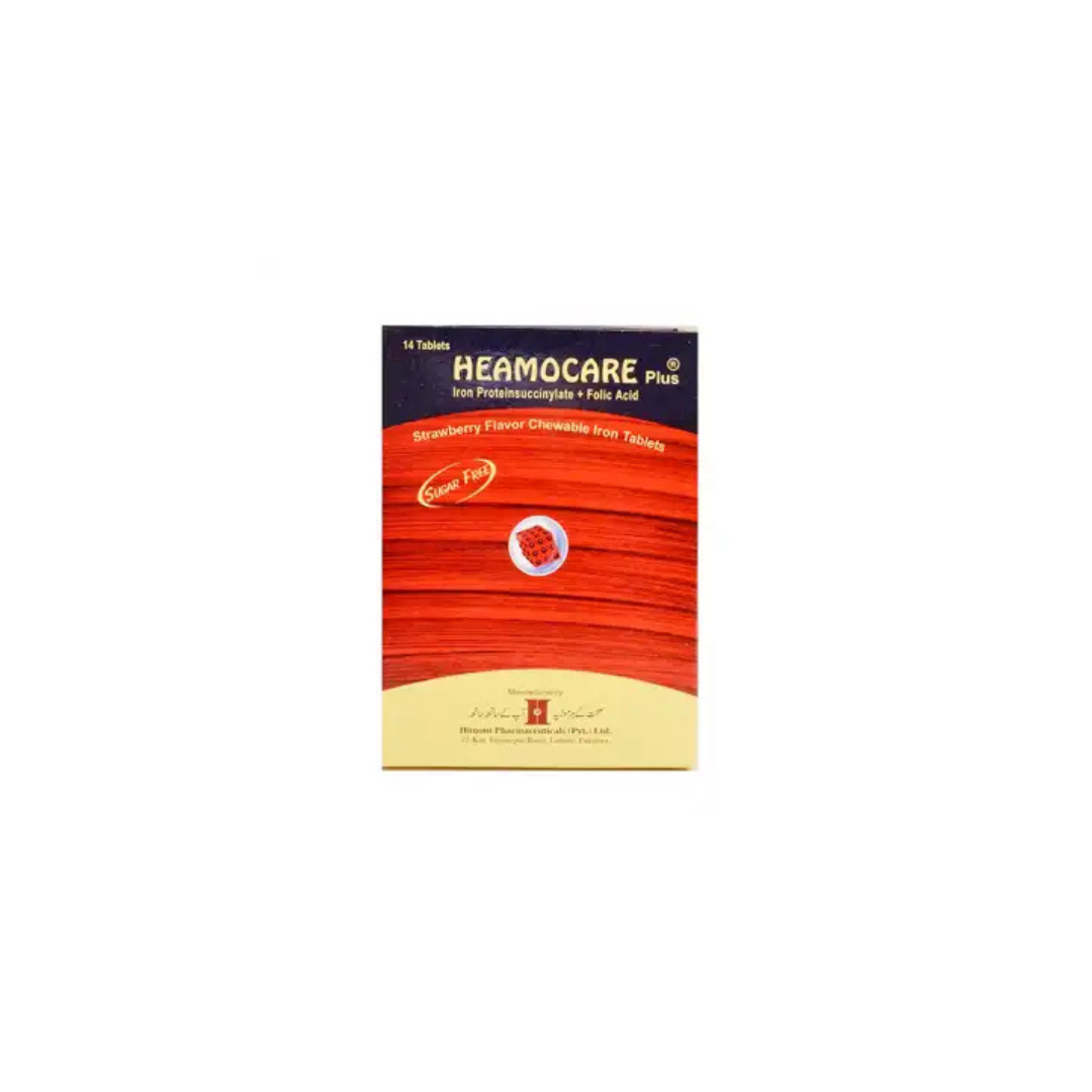 Heamocare Plus Tablets 400Mg/2.5Mg 14's (1 Strip = 14 Tablets)