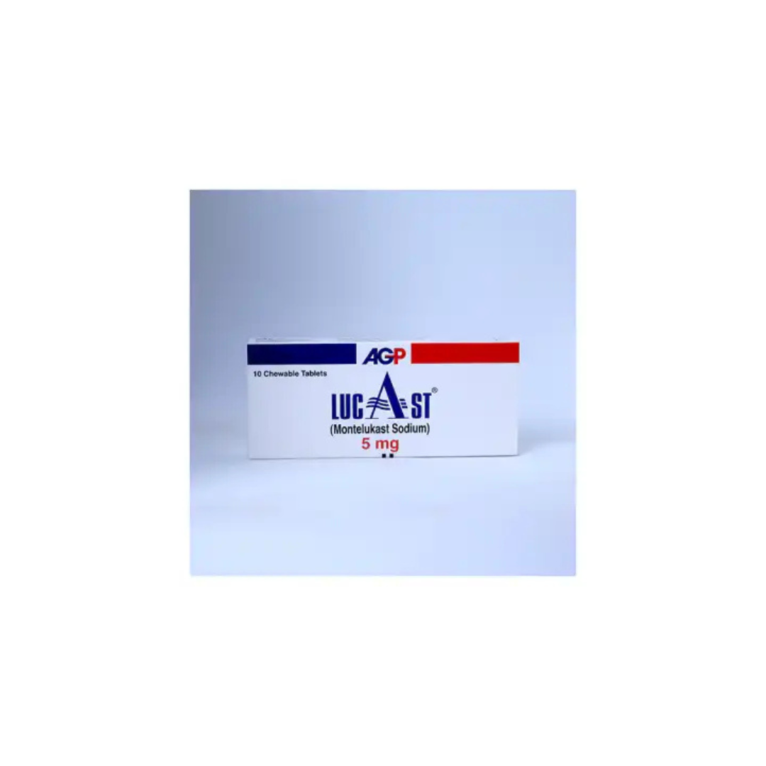 Lucast Tablets 5Mg (1 Box = 1 Strip)(1 Strip = 10 Tablets)