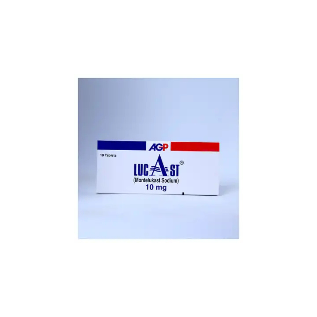 Lucast Tablets 10Mg (1 Box = 1 Strip)(1 Strip = 10 Tablets)