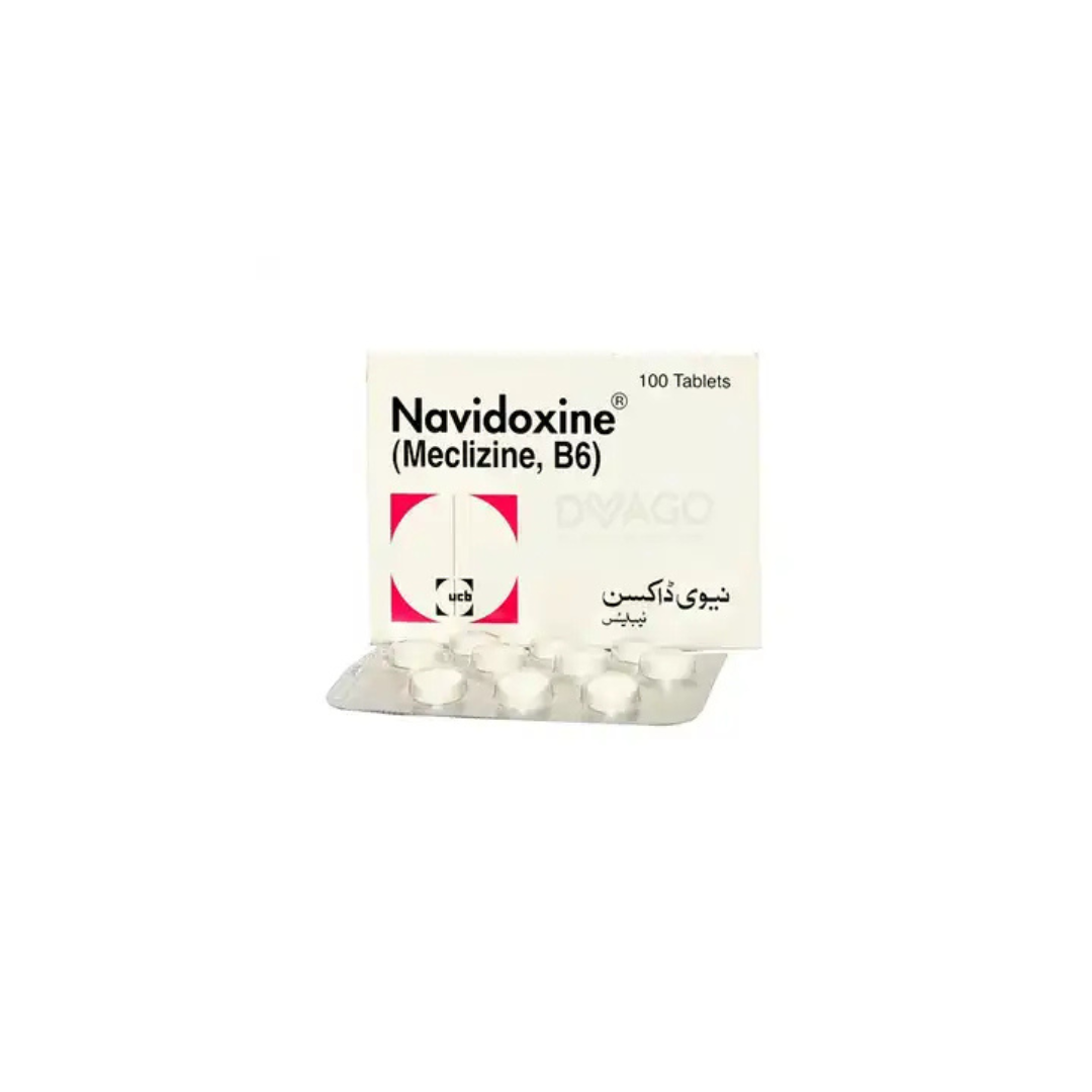 Navidoxine Tablets 50Mg/25Mg 100's (1 Strip = 10 Tablets)