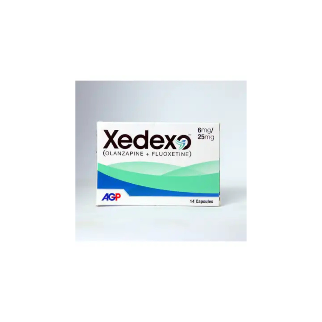 Xedexo Capsules 6Mg/25Mg 14's (1 Strip = 7 Capsules)