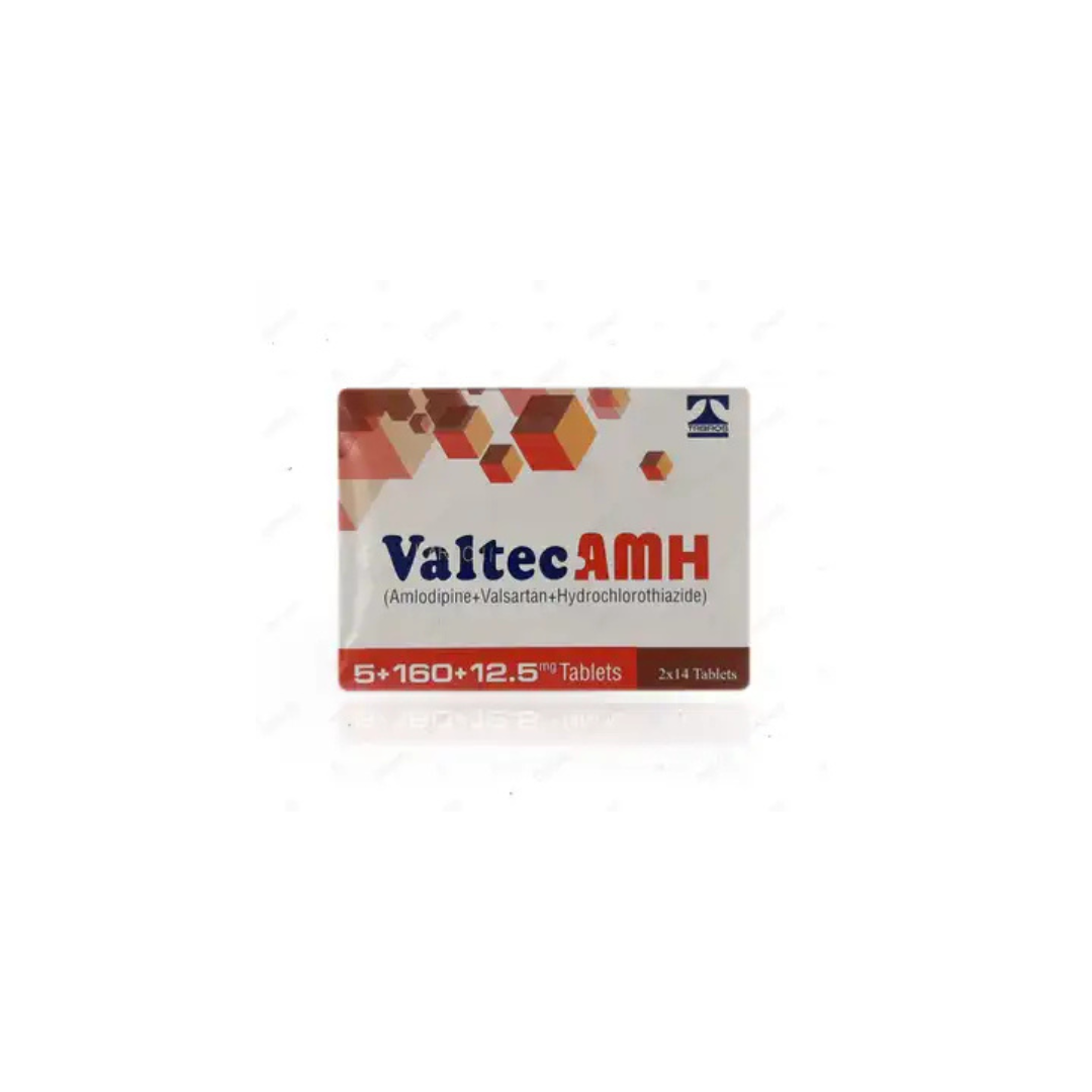 Valtec Amh گولیاں 5/160/12.5Mg 28's (1 پٹی = 14 گولیاں)