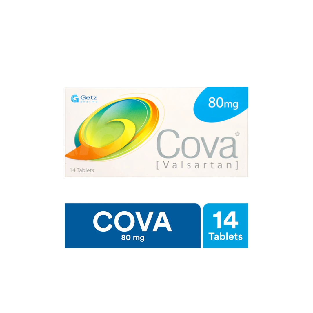 Cova 80 mg tablet 14's (1 Strip = 7 Tablets)