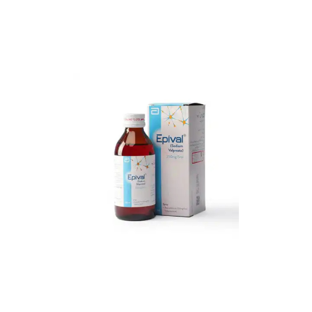 Epival 120Ml Syrup 250Mg/5Ml