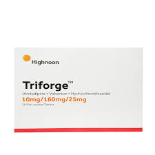 Triforge Tablets 10/160/25MG 28'S (1 Strip = 7 Tablets)