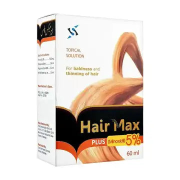 Hair Max Plus 5% Topical Solution 60Ml