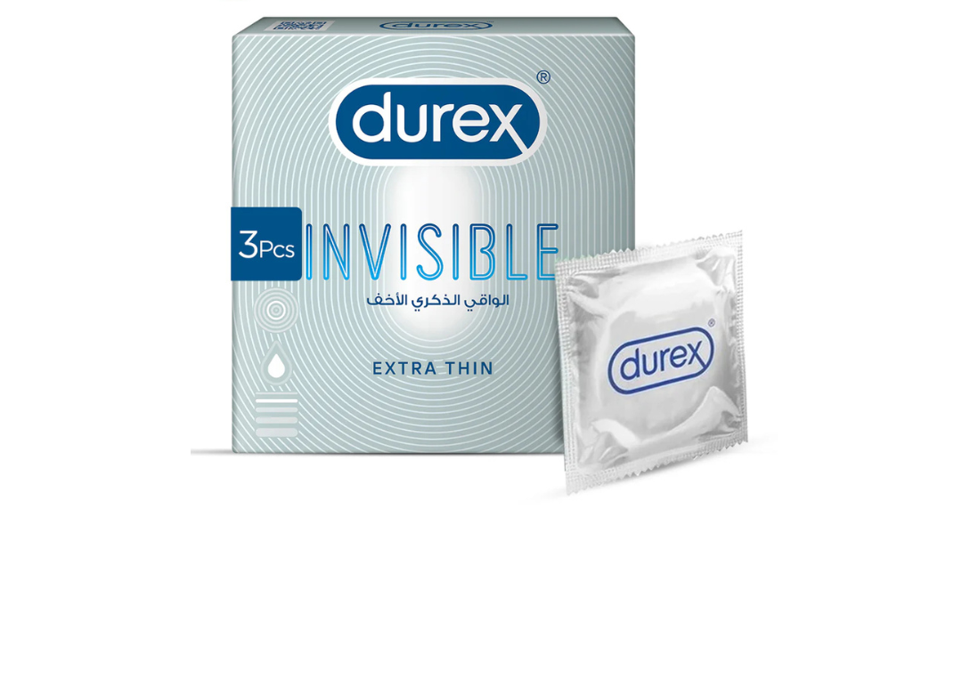 Durex Condom Invisible 3,s
