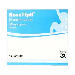 Novoteph Capsules 20MG 14'S (1 Box = 14 Capsules)