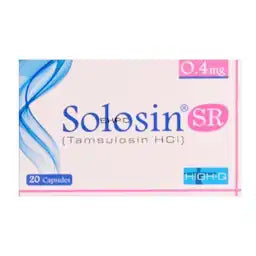 Solosin Sr Capsules 0.4MG 20'S (1 Strip = 10 Capsules)