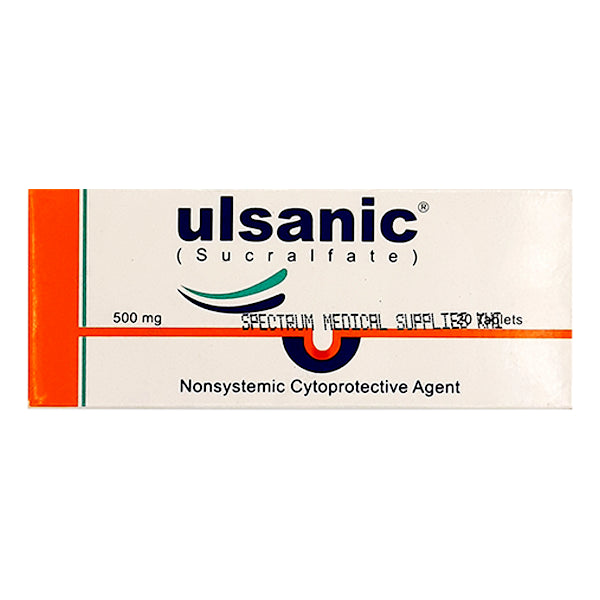 Ulsanic Tab 500 Mg 20'S