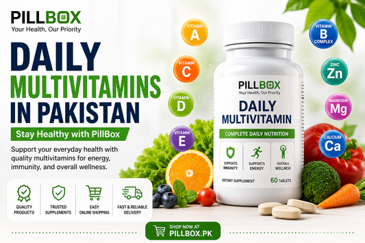 Daily Multivitamins in Pakistan – Stay Healthy with PillBox