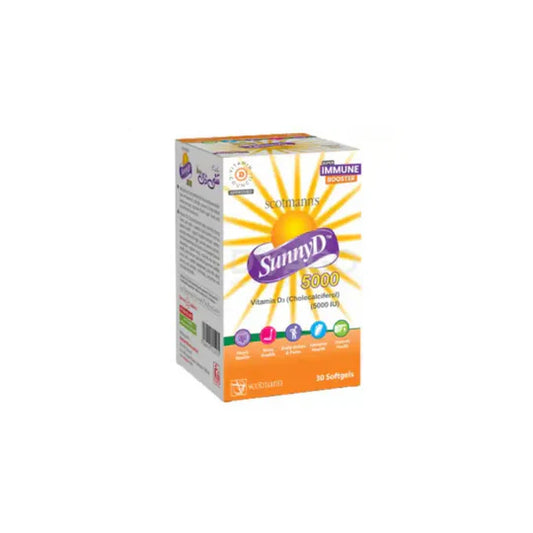 Buy Sunny D Softgel 5000IU – Immune & Bone Health Support