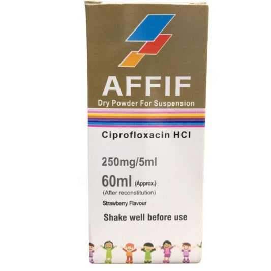 Affif 250Mg Syrup 60Ml