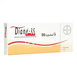 Diane-35 Tablets 21'S (1 Box = 1 Strip)(1 Strip = 21 Tablets)