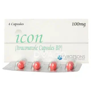 Icon Cap 100 Mg 4'S