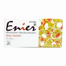 Enier Tablets 8MG 30'S (1 Strip = 10 Tablets)