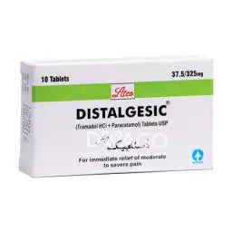 Distalgesic Tablets 37.5/325MG 10'S (1 Box = 1 Strip)(1 Strip = 10 Tablets)