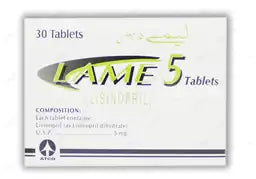 Lame Tablets 5MG 30'S (1 Strip = 15 Tablets)