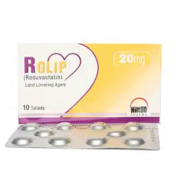 Rolip Tablets 20MG 10'S (1 Box = 1 Strip)(1 Strip = 10 Tablets)