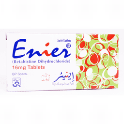 Enier Tablets 16MG 30'S(1 Strip = 10 Tablets)