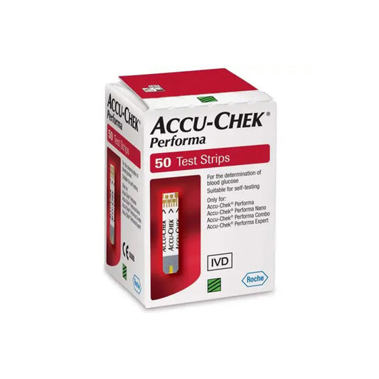 Accu-Chek Performa Gluco Strips (Box = 50 Strips)