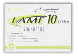 Lame Tablets 10MG 30'S (1 Strip = 15 Tablets)