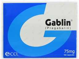Gablin Capsules 75MG 14'S (1 Box = 2 Strips) (1 Strip = 7 Capsules)