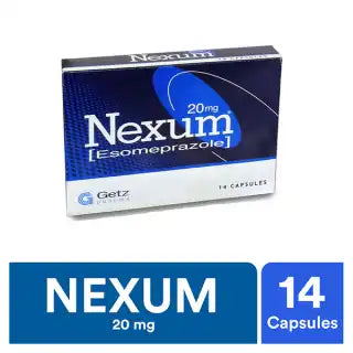 Nexum Cap 20 Mg 2X7'S