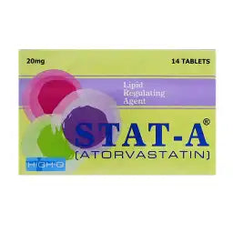 Stat-A Tablets 20MG 14'S (1 Box = 2 Strips) (1 Strip = 7 Tablets)