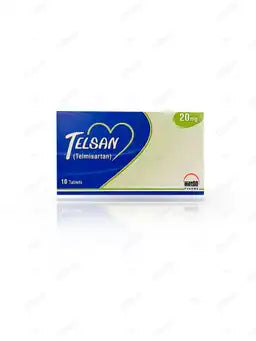 Telsan Tablets 20MG 14'S (1 Box = 2 Strip) (1 Strip = 7 Tablets)