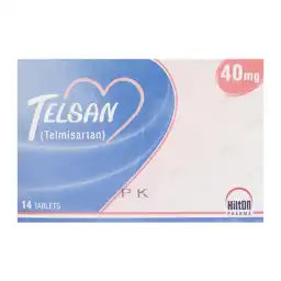 Telsan Tablets 40MG 14'S (1 Strip = 7 Tablets) (1 Box = 2 Strips)
