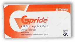 Gpride Tablets 2MG 30'S (1 Strip = 30 Tablets)