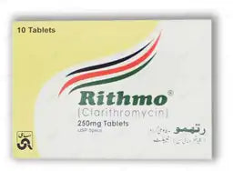 Rithmo Tablets 250MG 10'S (1 Box = 1 Strip)(1 Strip = 10 Tablets)