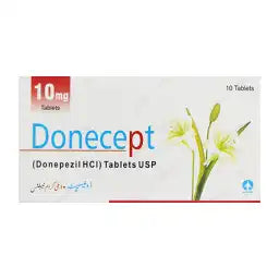 Donecept گولیاں 10MG 10'S (1 باکس = 1 پٹی) (1 پٹی = 10 گولیاں) 